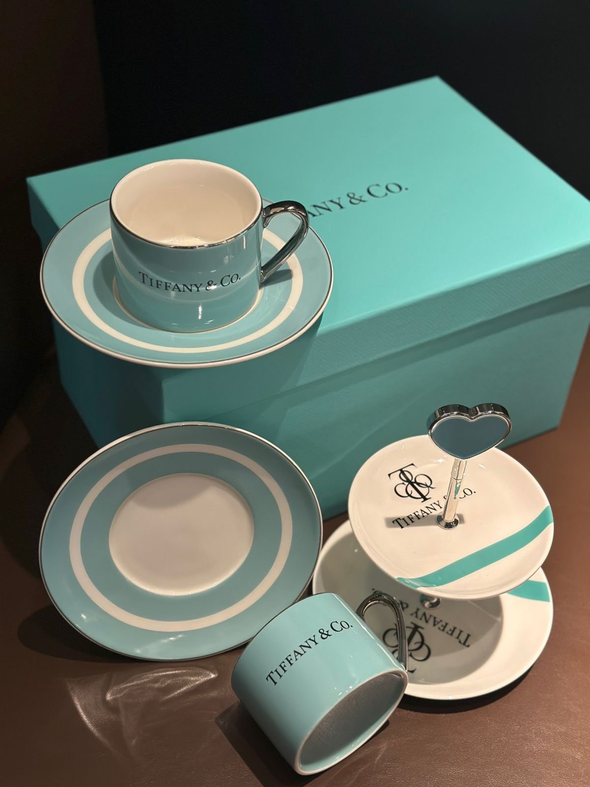 Tiffany Afternoon Tea Set - Tiffany Cups | Aleppo Gift UAE
